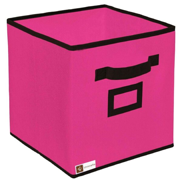 UNICRAFTS Storage Box Organizer for Clothes Storage for Clothes Pack of 1 Pink