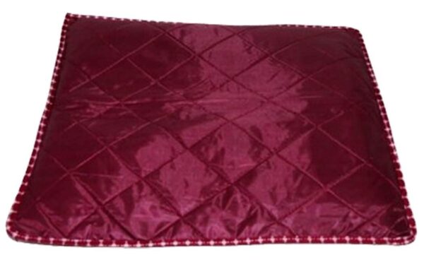 Unicrafts Saree Covers Transparent Saree Bags Wardrobe Organiser Cloth Cover Suit Kurti Shirt Jeans Tops Organizer Quilted Sari Cover with a Premium Zip Lock Combo Pack of 24 Maroon - Image 5